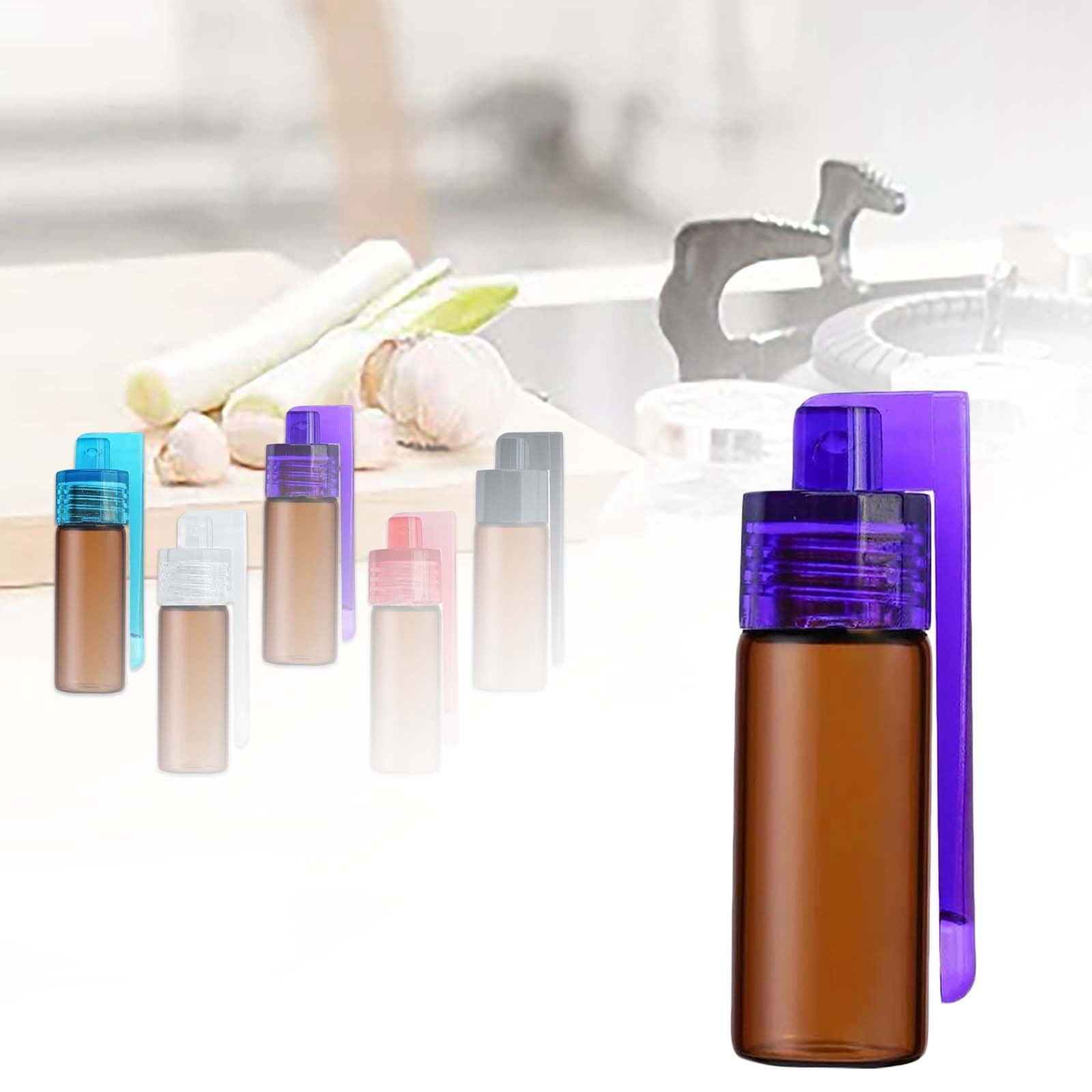 Dressing in Separate Bottles Portable Glass & Airtight Storage For And ...