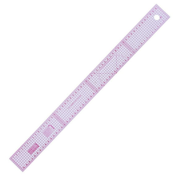Dressmaking Drawing Template Tool French Curved Ruler Craft Sewing Tool Multifunctional Measure Ruler Clear Scale