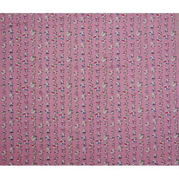 Dressmaking Elephant Pattern Crafting Cotton Fabric 58" Inches Sewing By The Yard
