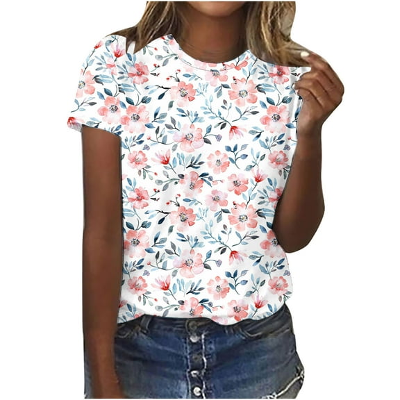 Dressy Blouses for Women Work Professional Yoga Tops Woman Crop Women Tank Tops Loose Stretch Short Sleeve Button Up Shirts for Women Pattern