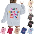 thumbnail image 1 of Dressy Casual Blouses Fall Shirts Tops for Woman Women's Fashion Long Sleeve Round Neck T-Shirt Printing Loose Blouse Hoodless Sweatshirts Black Xxl, 1 of 4