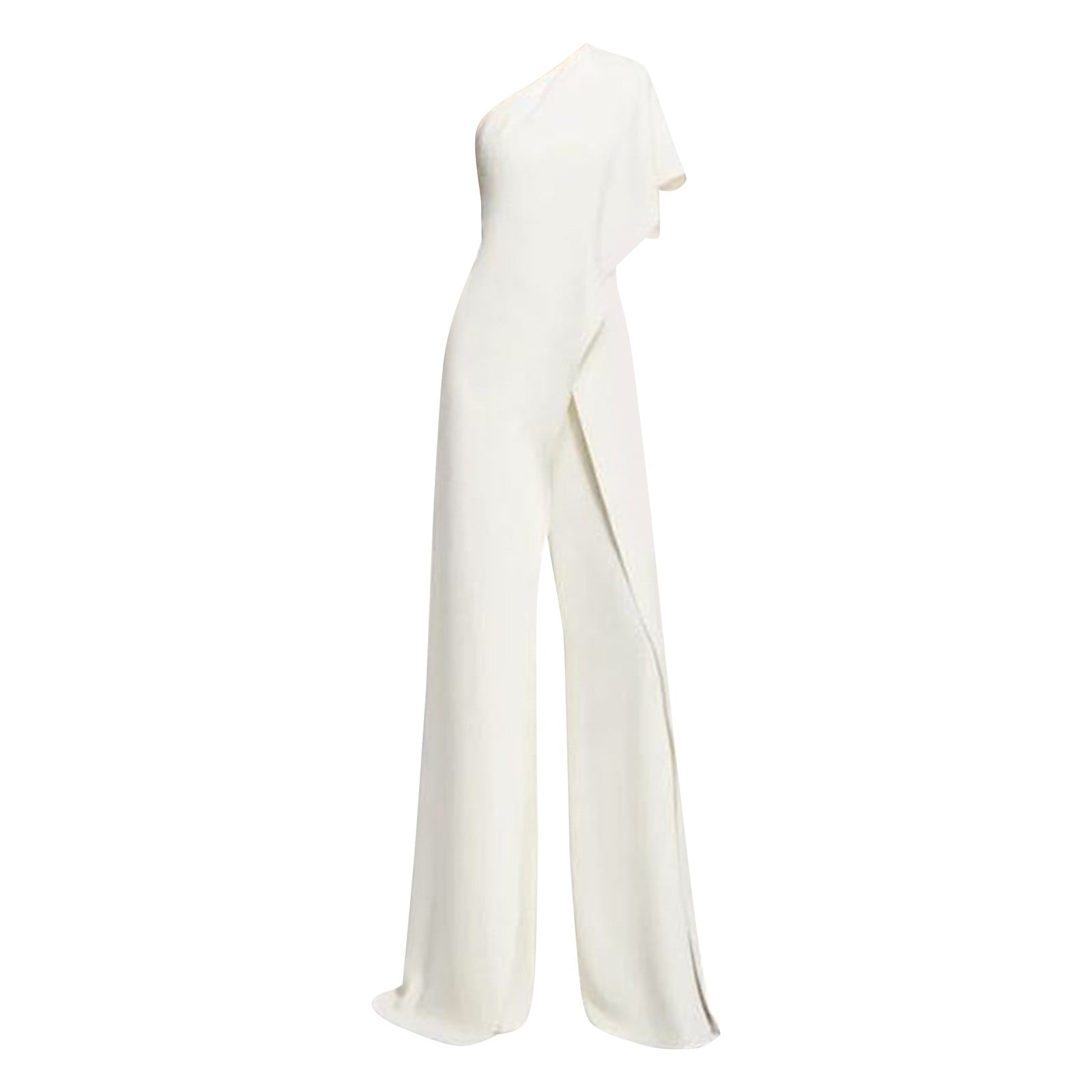Dressy Jumpsuits for Women Ladies Solid Color Rompers Simple Exquisite ...