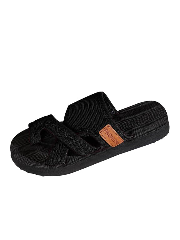 Dressy Sandals Wedge Shoes Slip On Dressy Summer Comfortable Slides Sandals Lightweight Platform Shoes Size 8.5