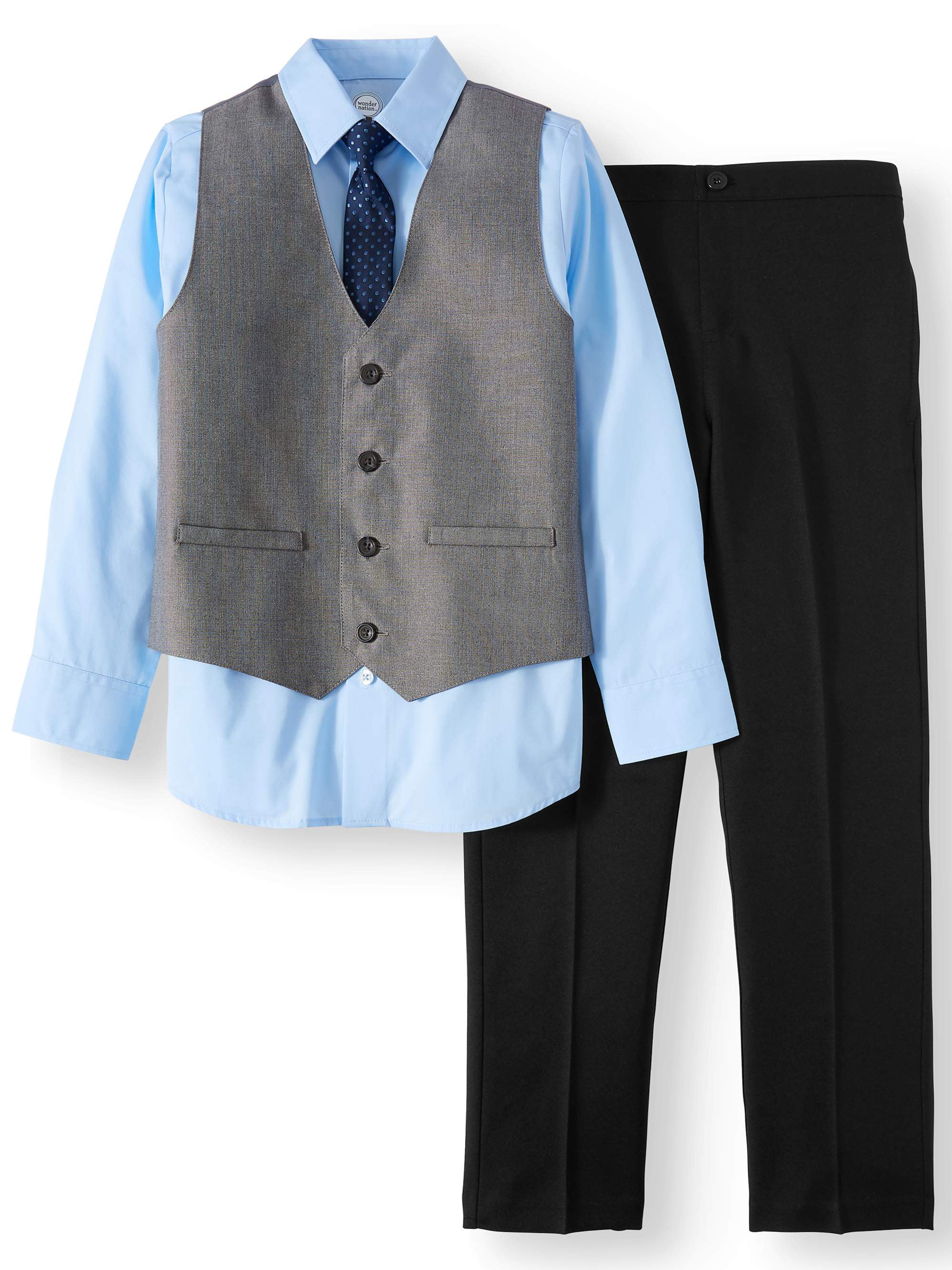 Navy Blue Men Suits For Wedding With Grey Vest Slim Fit Groomsmen Tuxedos  Handsome Male Suit JacketPantsVest Mens  Blazers From Jiqienpo 16184   DHgateCom