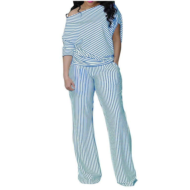 Cute outfits with striped pants sale