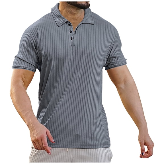 Dressy Summer Tops for Men 2025 Blouses for Men Casual Plus Size Short Sleeve Shirts for Men Plus Men's Summer Tops, Tees & Blouses Tunic 2025 Summer