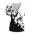 Dressy Summer Tops for Women 2025 Womens T Shirts Loose Fit Plus Size
