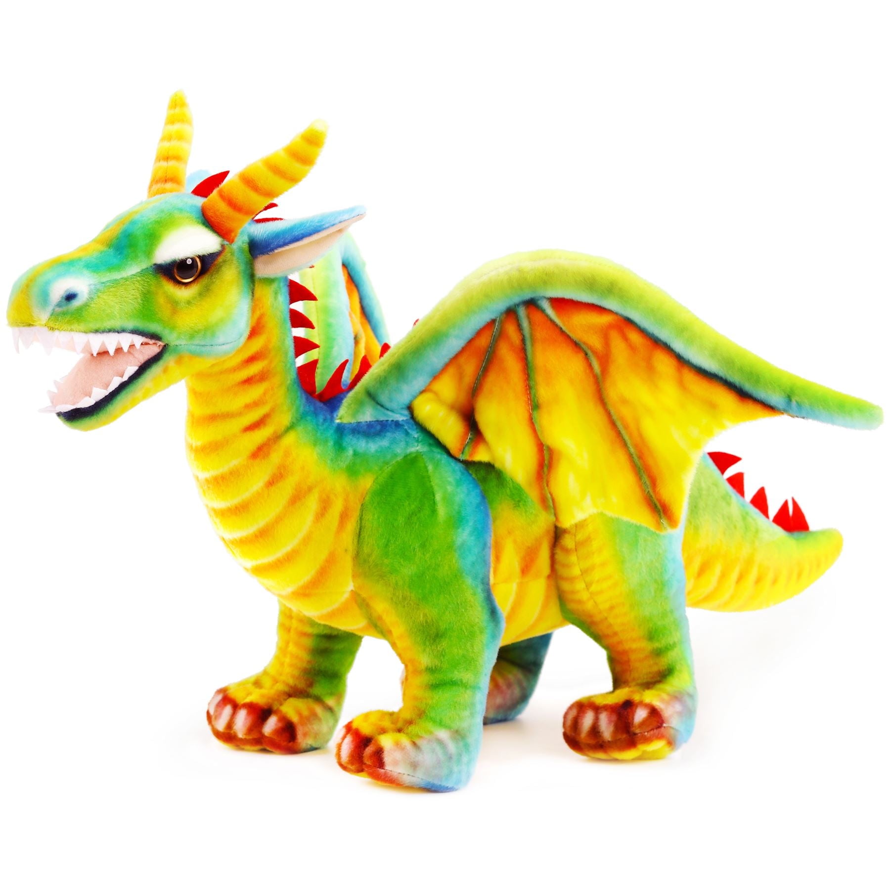 Tiger Tale Toys | Drevnar the Dragon | Kids Stuffy | 26 Inch Plush