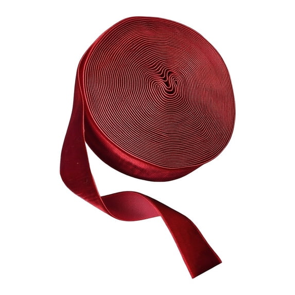 Drevon Christmas Ribbon Velvet Fabric Festive Craft Roll for Gift ...