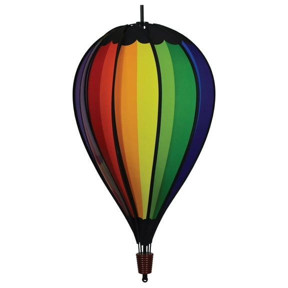 Drevy 0999 Rainbow Hot Air 10-Panel Hanging, Spinning Balloon Decoration, 25",999