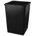 thumbnail image 1 of Drevy 140 Qt. / 35 Gallon / 132 Liters Black Square Trash Can. Trash Bin Kitchen Garbage Can Waste Basket Recycle Bin, 1 of 5