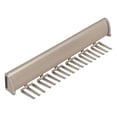 thumbnail image 1 of Drevy 15 Hook Tie Rack, Synergy Collection, Full extension slide, 12", -plated matt, 1 of 2