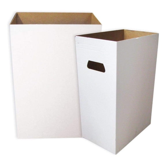 Drevy 22.3 gallons Set of 6, Reusable, Recyclable and Disposable Trash Cans, Sturdy Cardboard - (6) Medium Size - Set of 6, 22.3 gallons