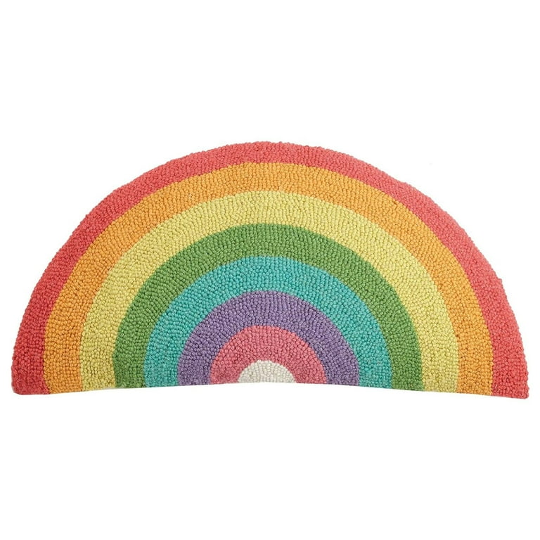 Drevy 30KSL288C24OB Rainbow Shaped Hook Pillow 12x24 Throw Pillow Walmart
