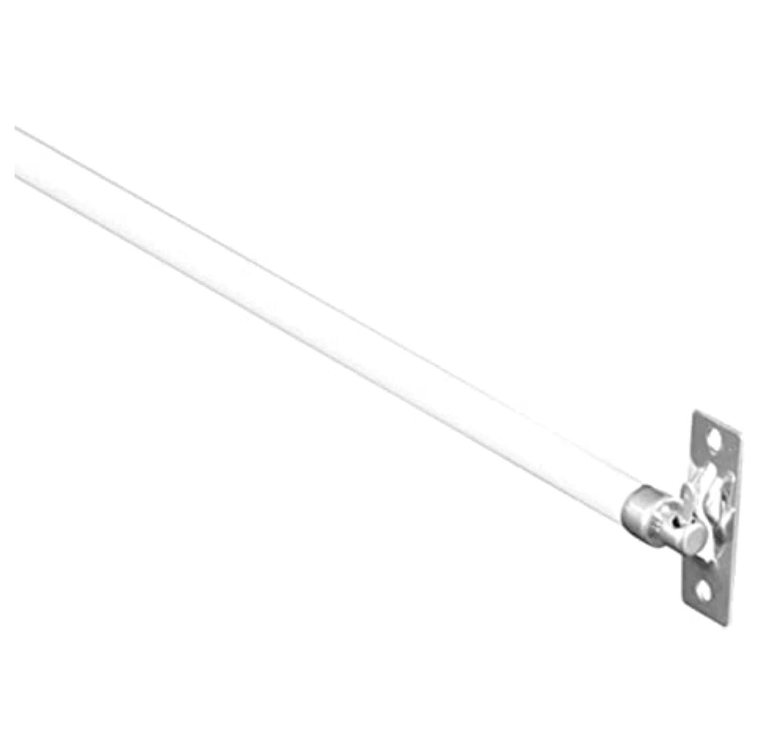 Drevy 5/16Inch Swivel End Sash Curtain Rods 2 Rods 21 38 Inch