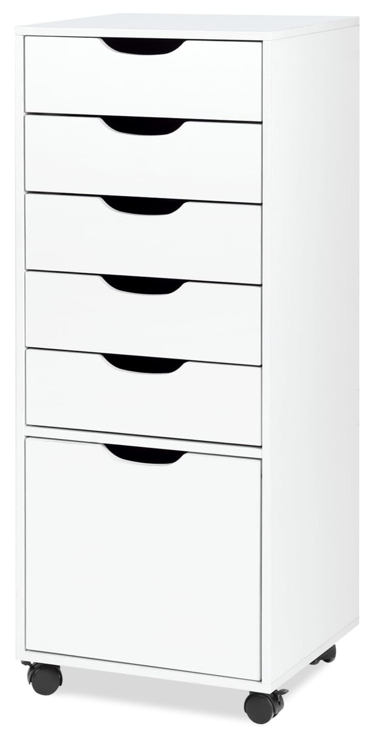Drevy 5Drawer Dresser with Bottom Storage, Tall Chest of