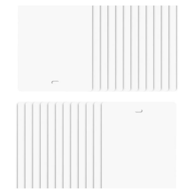 Drevy 82.5" White Vertical Blinds Replacement Slats Sliding Door Window