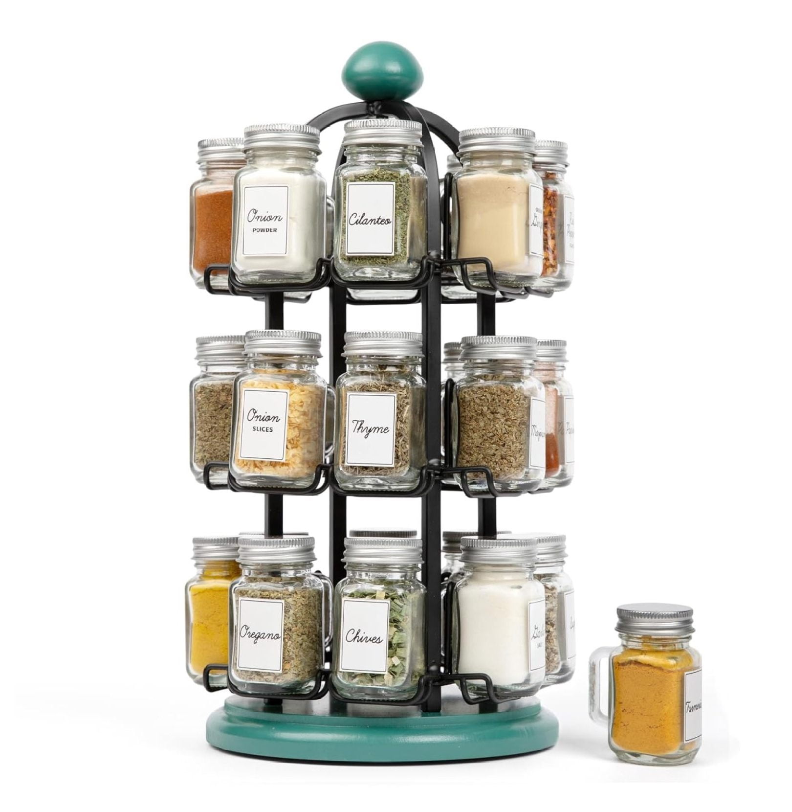 Countertop spice rack with spices hotsell