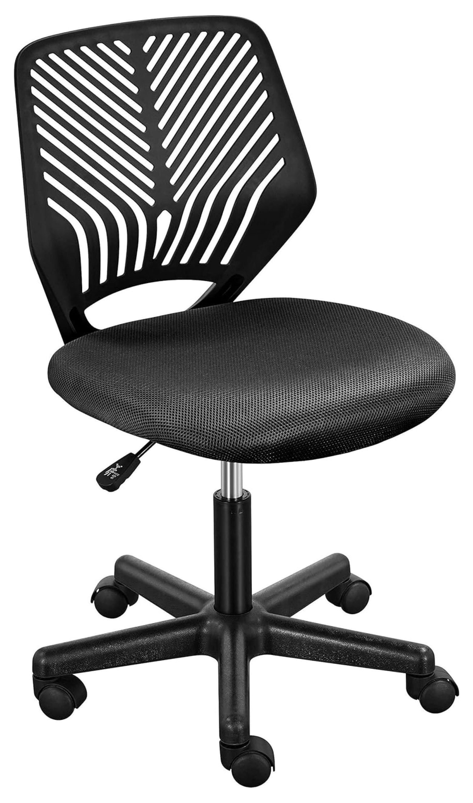 Drevy Armless Office Chair Mesh Ergonomic Small Desk Chair Adjustable