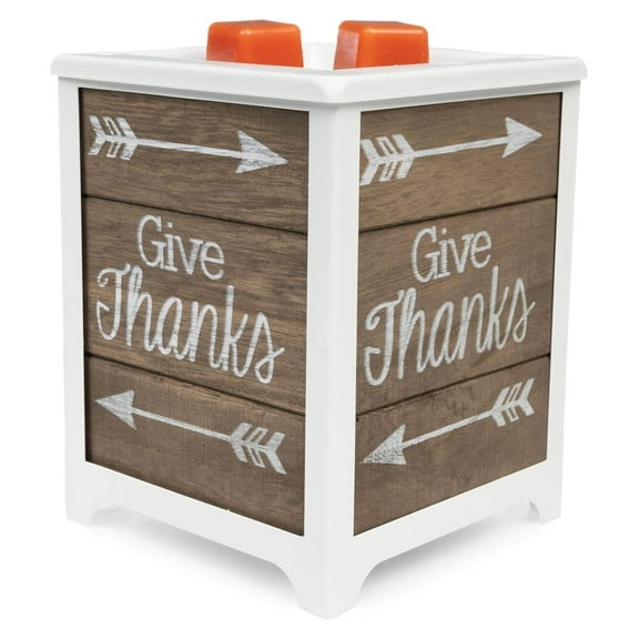 Drevy Autumn Collection - Scented - Thankful Season Wax Cube Melter & Burner - Electric Fall Fragrance Home Air Freshener Thanksgiving Gift (Thanksgiving)
