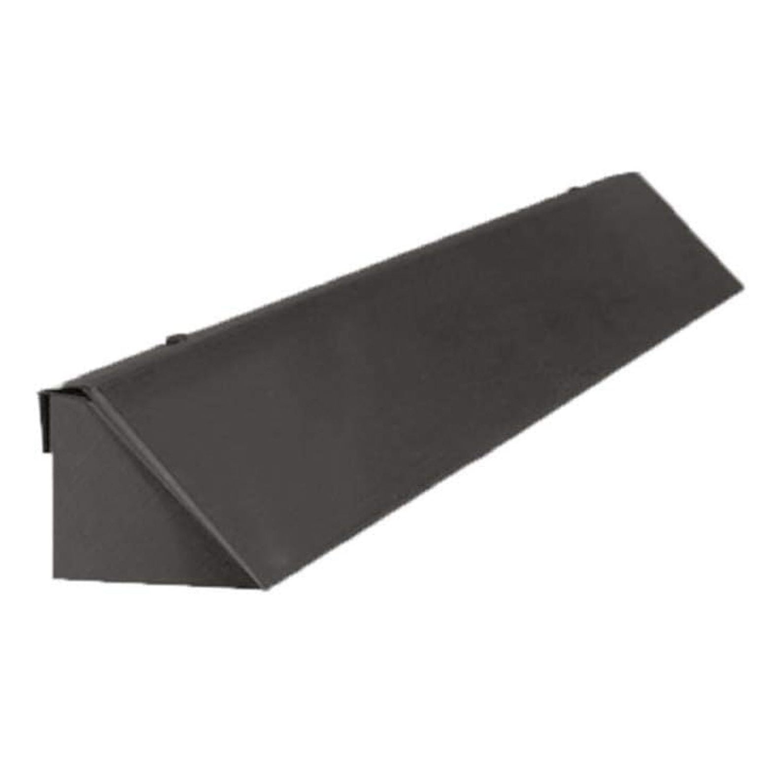 Drevy Black Adjustable Fireplace Hood for 28 to " Harmony Burners