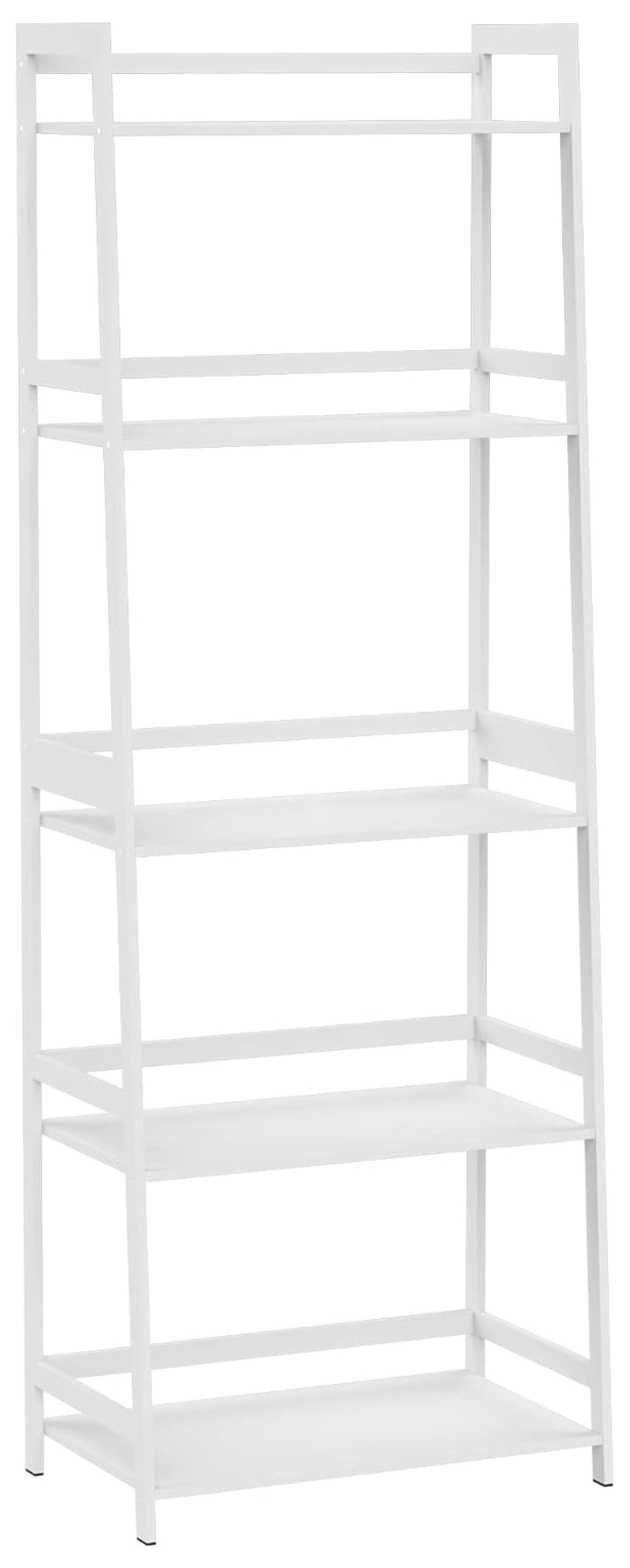 Drevy Bookshelf Book Shelf, Bookcase Storage Shelves Book case, Ladder