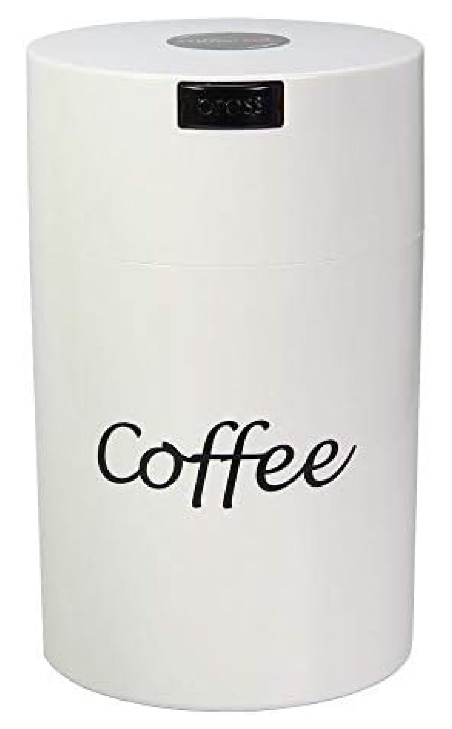 Drevy CFV2SWWC The Ultimate Vacuum Sealed Coffee Container, White