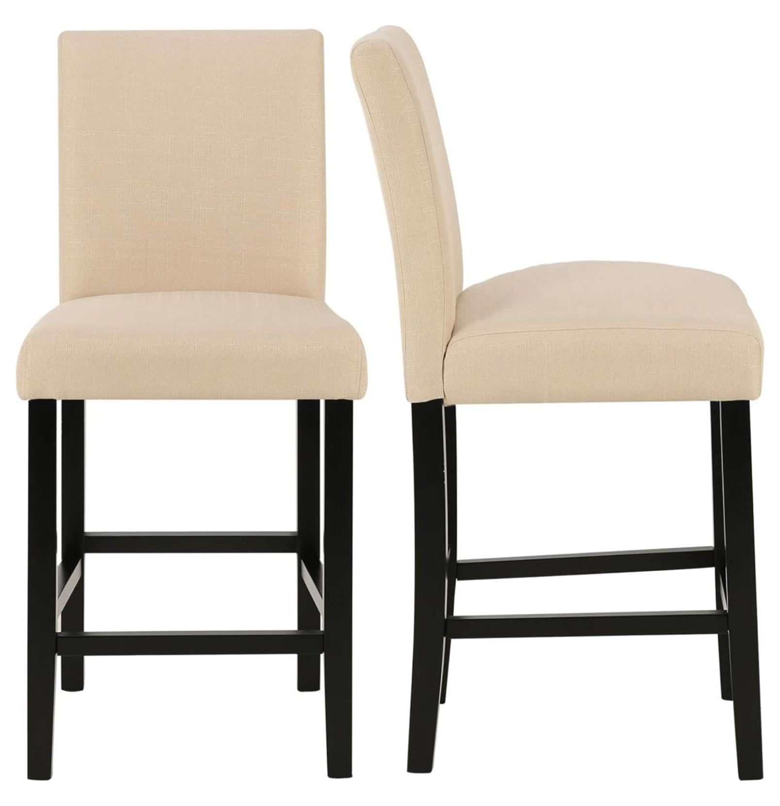 Drevy Classic 24 Inches Counter Height Stools Upholstered Bar Stools