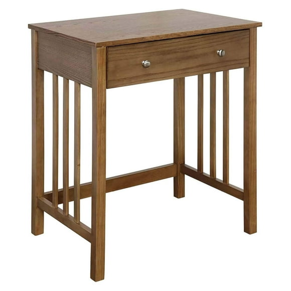Drevy Designs2Go Mission Desk with Keyboard Drawer, Driftwood