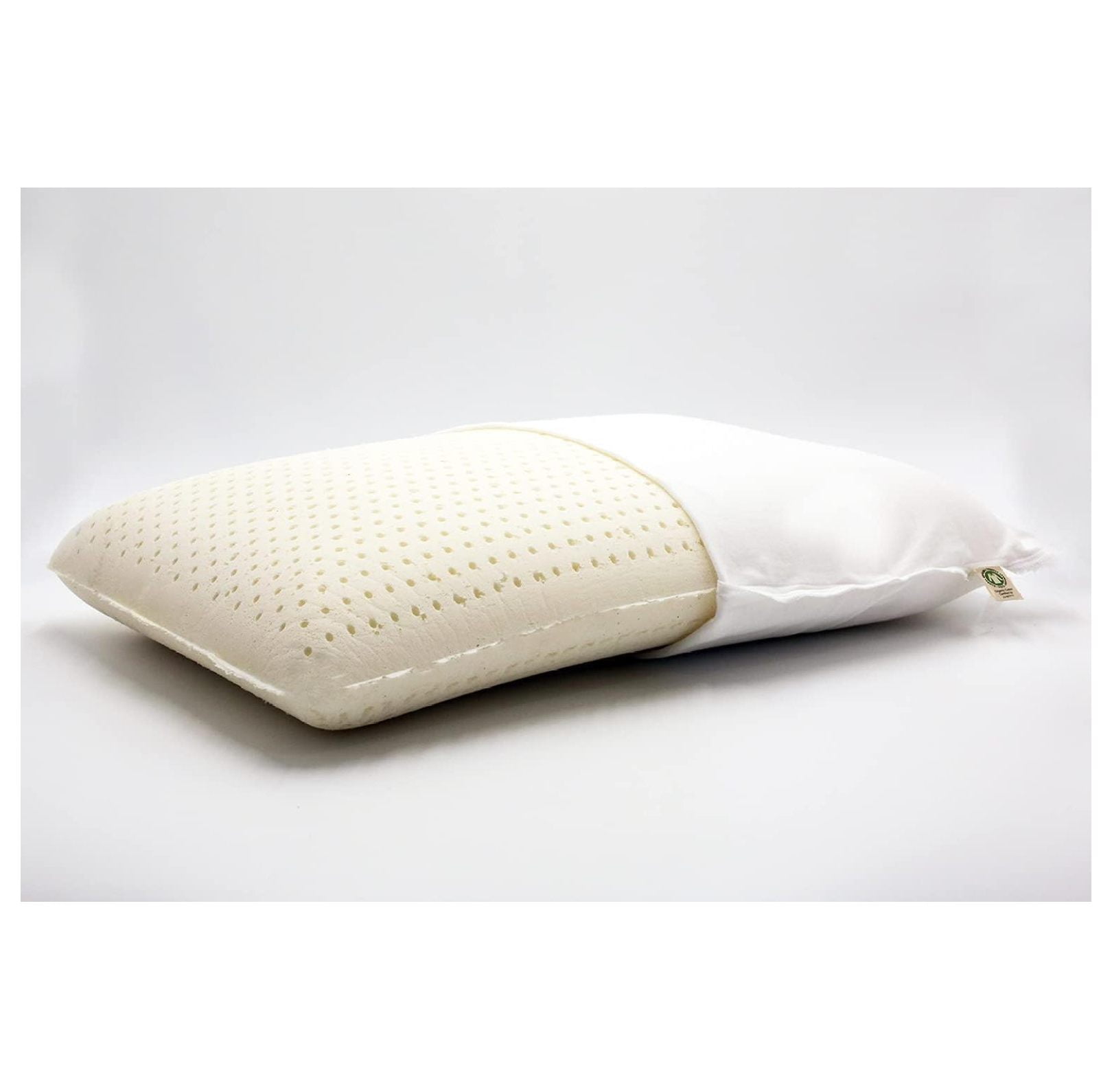 Drevy Extra Soft Talalay Latex Pillow (Standard Size), with GOTS