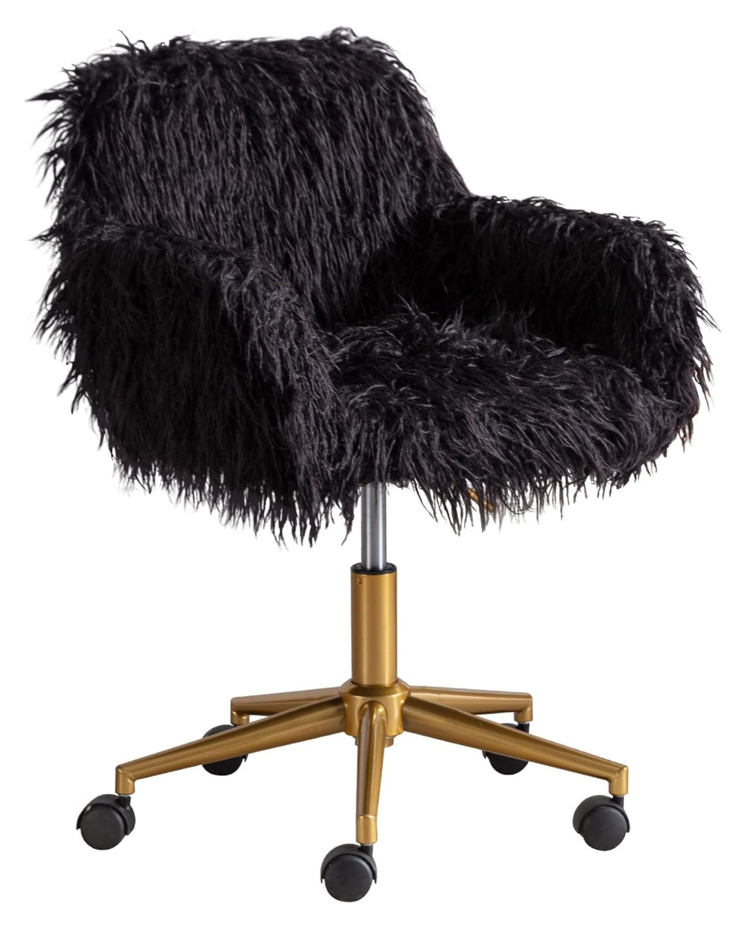 Faux Fur Black Friday Office Chair Deals 2024 Walmart