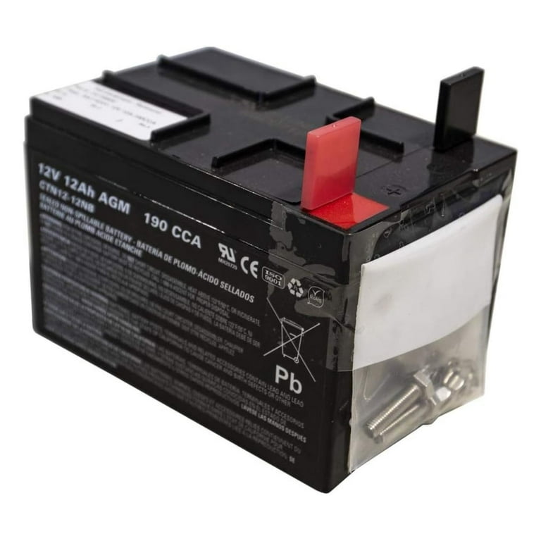 Drevy Gravely 04738800 12V 12A 190CCA Battery Ikon Zoom Pro-Turn