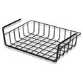 thumbnail image 1 of Drevy Hanging Shelf Document Basket, 76012 - Coated Wire Basket Maximizes Storage for Documents, Gun Accessories, & Ammo - Easy Access Under Shelf Storage for Gun Safes - Holds Up to 40 Pounds, 1 of 7