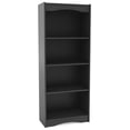 thumbnail image 1 of Drevy Hawthorn Tall Bookcase, 60", Midnight Black, 1 of 4