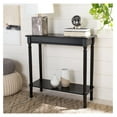 thumbnail image 1 of Drevy Home Collection Tinsley Black Rectangular Bottom Shelf Console Table, 1 of 8