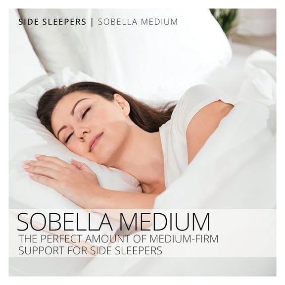 Drevy: Hotel Sobella Side Sleeper Pillow | Hotel & Resort Quality, 300 Thread Count 100% Cotton Casing, Down Alternative Fill | Hypoallergenic, Maintains Shape, Plush (Standard Size)