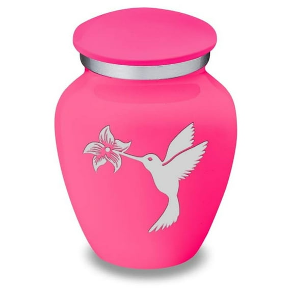 Drevy Keepsake Mini Hummingbird Cremation Urn for Sharing (Bright )
