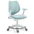 thumbnail image 1 of Drevy Kids' Desk Chair, Computer Chairs with Armrest and Footrest for Boys Girls Cute Mesh Ergonomic Chair with Adjustable Height Swivel Safe Sit-Locking Casters, 1 of 7