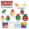 thumbnail image 1 of Drevy Merry Christmas Garage Door Magnet Decorations 23 Pieces, Indoor or Outdoor Winter Magnets, 19623, Multicolored, multisized, 1 of 7