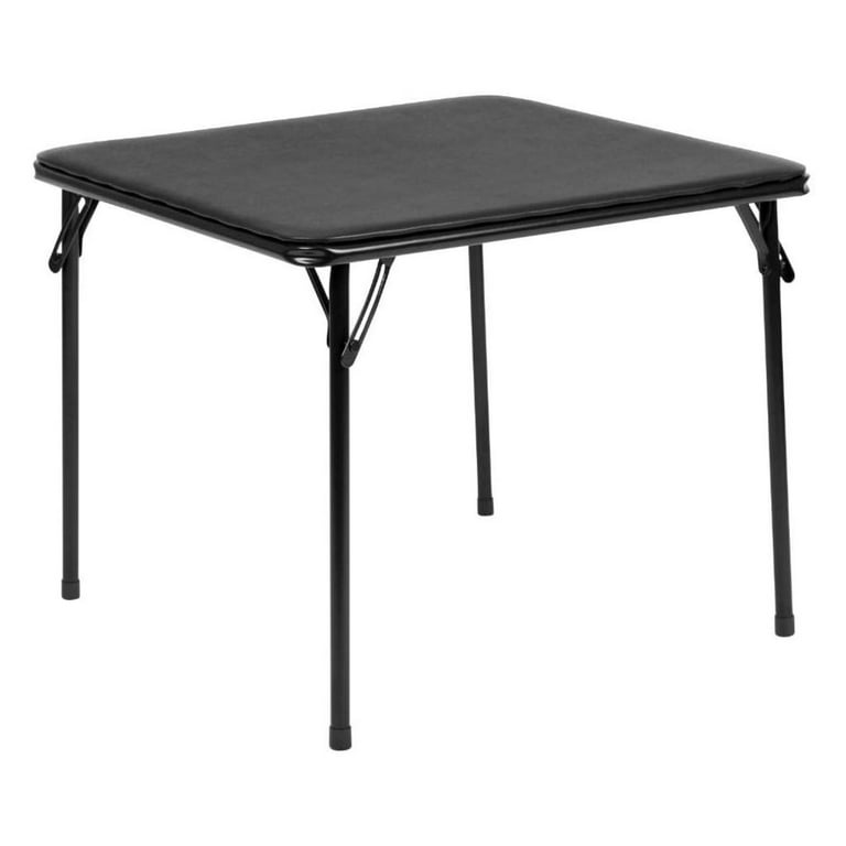 Drevy Mindy Kids Black Folding Table Walmart