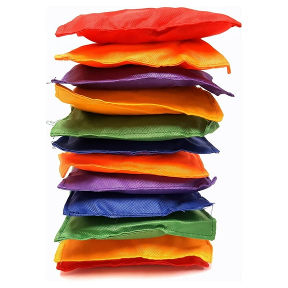 Drevy Multicolored Bean Bags, Strong Nylon Bean Bags