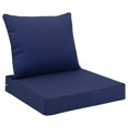 thumbnail image 1 of Drevy Outdoor Seat Cushion Set 22 x 22 Inch Waterproof & Fade Resistant Patio Furniture Cushions with Removable Cover Deep Seat & Back Cushion with Handle and Adjustable Straps for Chair Sofa Couch, 1 of 6