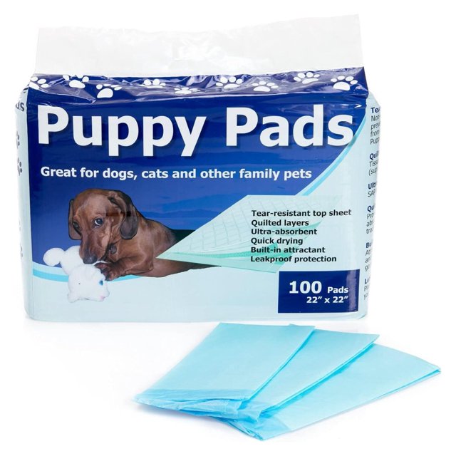 Drevy Pee Pads for Dogs Ultra Absorbent, Durable, Layered Leak Proof