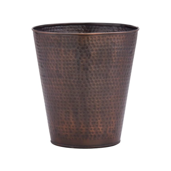 Drevy Ranch Copper Waste Basket