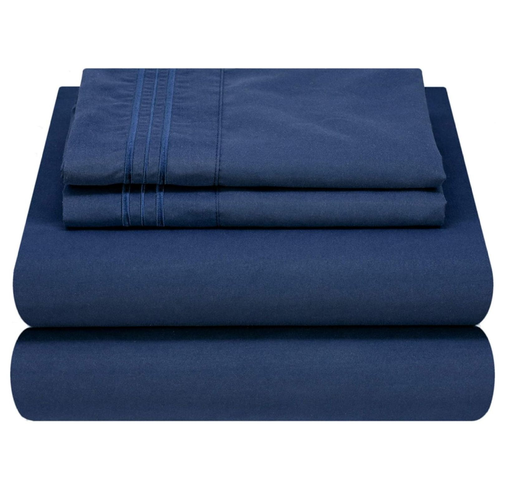 Drevy Soft and Comfortable Waterbed Sheets Set 1800 Prestige Brushed