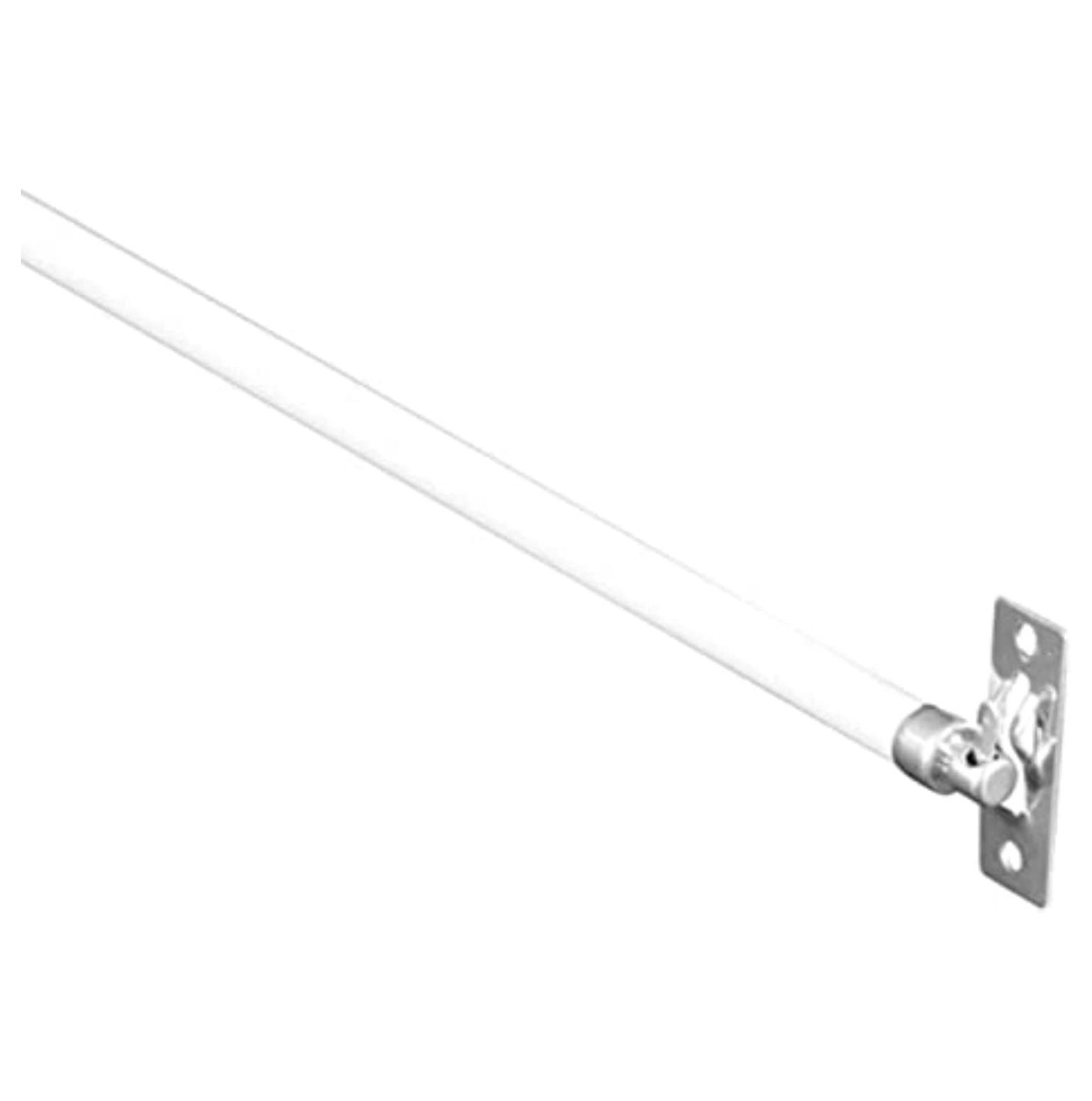 Drevy Swivel End Sash Curtain Rods 5/16 Inch 2 Rods per Pack 2 Sizes