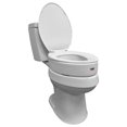 Drevy Toilet Seat Riser, Elongated Raised Toilet Seat Adds 3.5 inches
