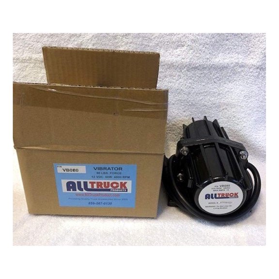 Drevy VB080 80 LB 12 VDC Vibrator for Salt Sand Spreader, Concrete Mixer. Dump Truck, Fertilizer Spreader, Lime Spreader,Manure Spreader, Grain Bin