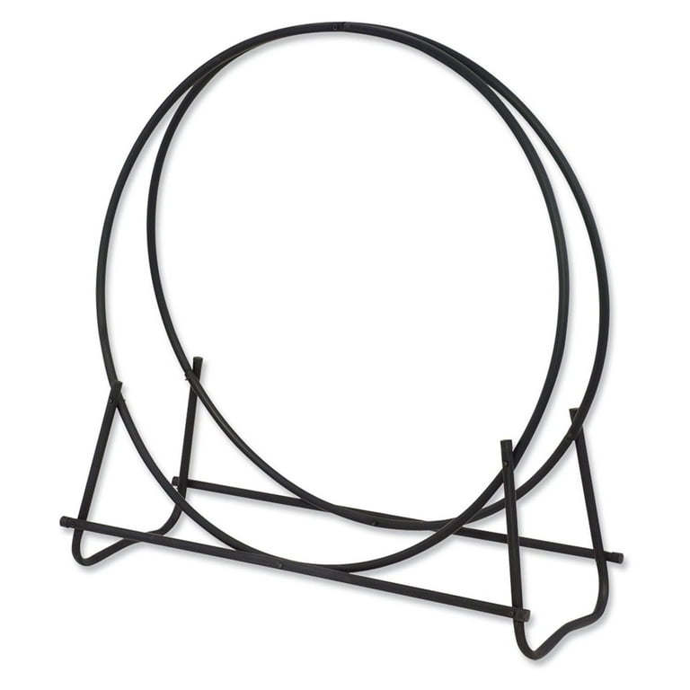 Drevy W 1881 Black 40 Inch Diameter Tubular Log Hoop