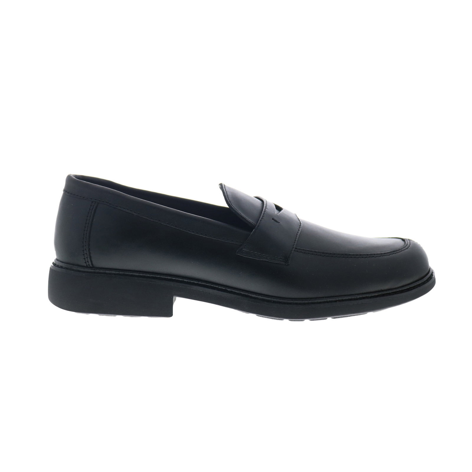 DREW Black Leather Loafers Dear Frances Drew Leather Penny Loafers - Bergdorf Goodman main image 4